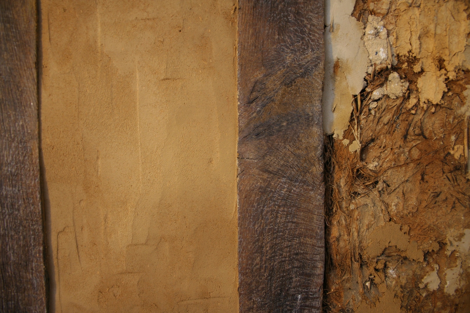 colombage : enduit terre Argilus